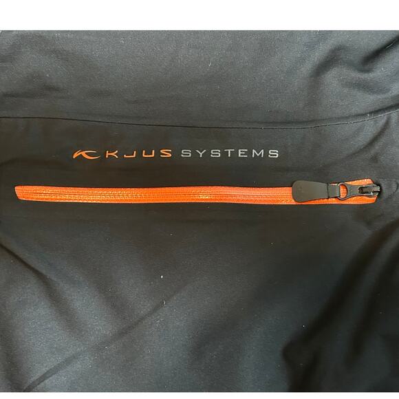 KJUS Black Men's Fasttrack Soft Shell Lightweight Jacket Size EU 50 US Medium - Picture 5 of 10